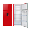 Hisense Red Double Door Top Freezer Refrigerator With Water Dispenser 204L REF205DRB 1year Warranty