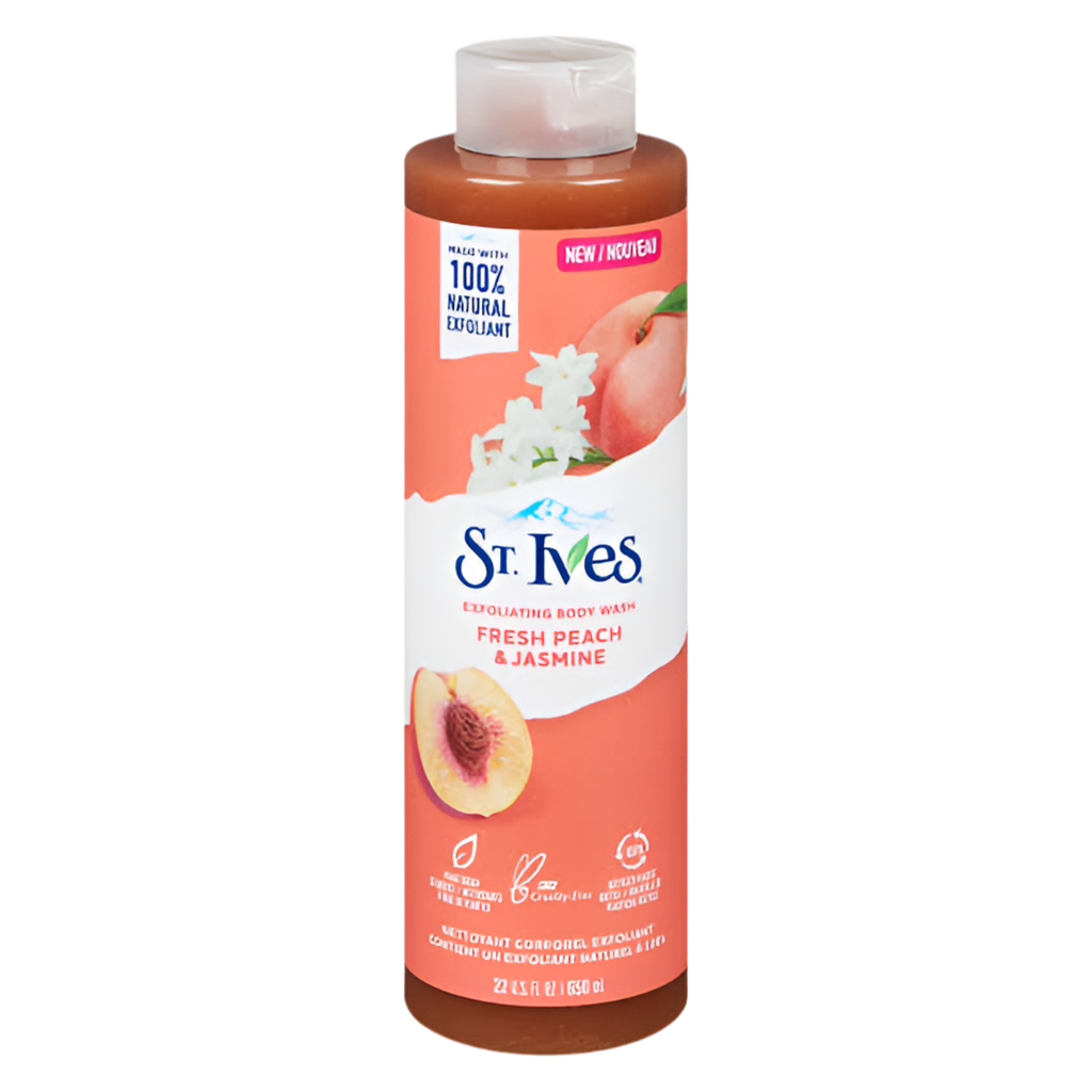 St. Ives Exfoliating Fresh Peach & Jasmine Body Wash 650ml