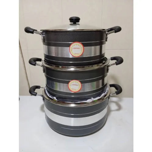 Hoffner Non Stick Cookware Set 6pcs