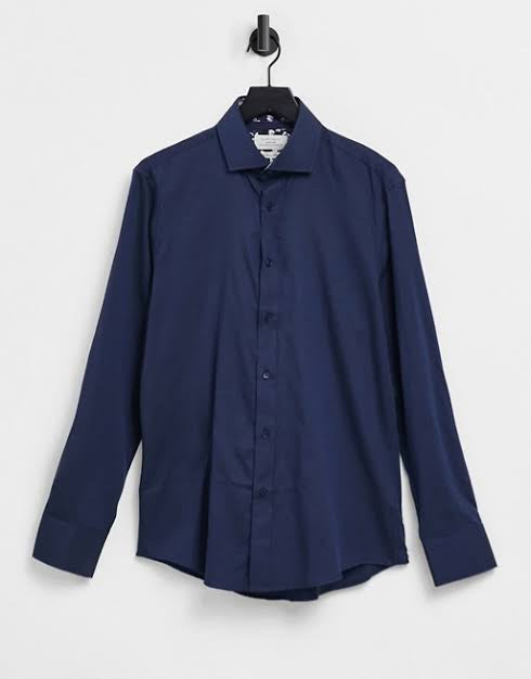 Gianni Feraud Printed Cuff Slimfit Shirt - Makdwn 